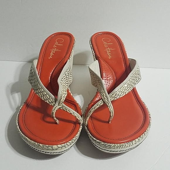 Cole Haan Nike Air Wedge Sandals (slightly flawed) - Picture 2 of 8